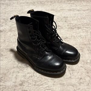 Dr. Martens Black Combat Boots